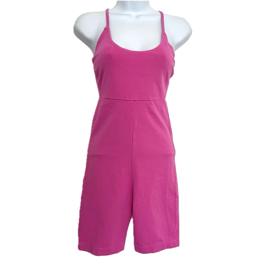 Back Beat Co. Vada Winter Pink Organic Cotton Jumpsuit NWT size Small